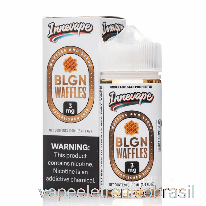 Vape Vaporesso Blgn Waffles - Innevape E-líquidos - 100ml 6mg